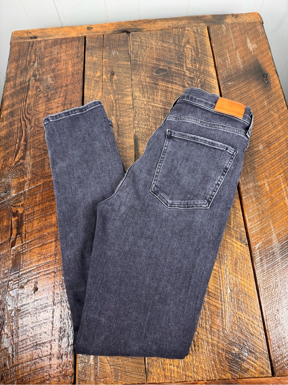 Citizens of Humanity Olivia High Rise Slim Jeans 29 Washed Black Stretch